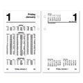 Financial Desk Calendar Refill