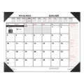 Two-Color Monthly Desk Pad Calendar