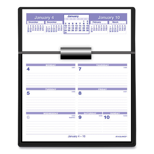 Flip-A-Week Desk Calendar and Base