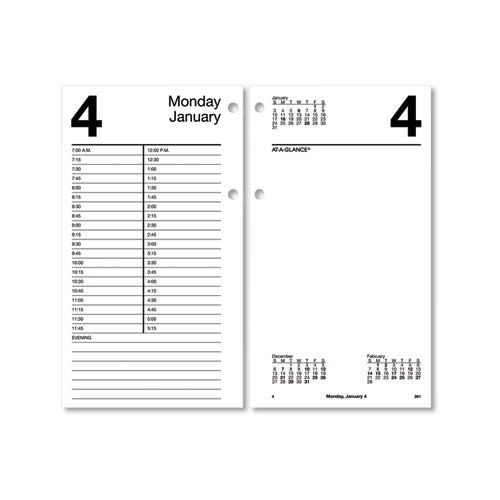 Large Desk Calendar Refill