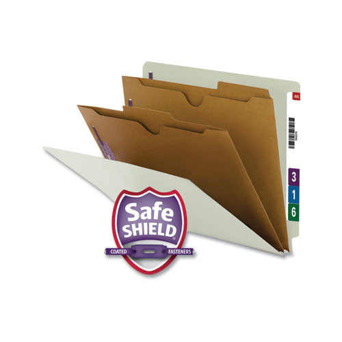 X-Heavy End Tab Pressboard Classification Folders
