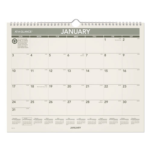 Recycled Wall Calendar