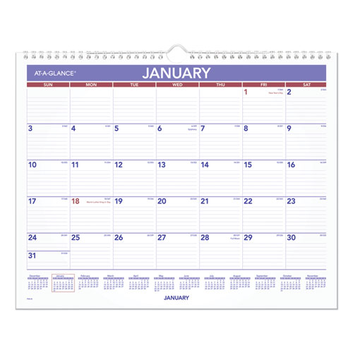 Monthly Wall Calendar