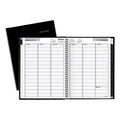 DayMinder Hardcover Weekly Vertical-Column Format Appointment Book