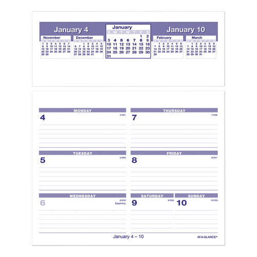 Flip-A-Week Desk Calendar Refill