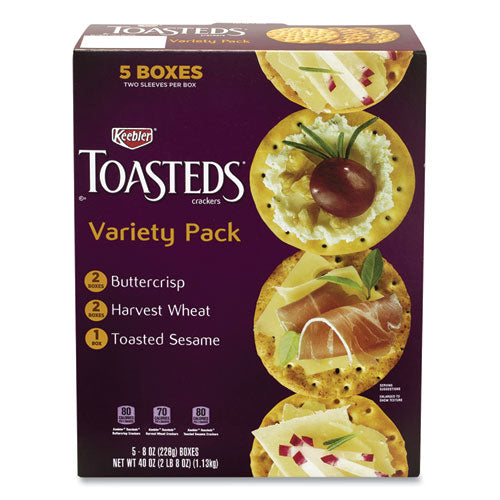 Toasteds Party Pack Cracker Assortment