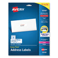 Easy Peel White Address Labels with Sure Feed Technology