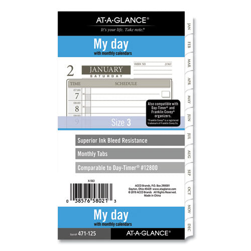 1-Page-Per-Day Planner Refills