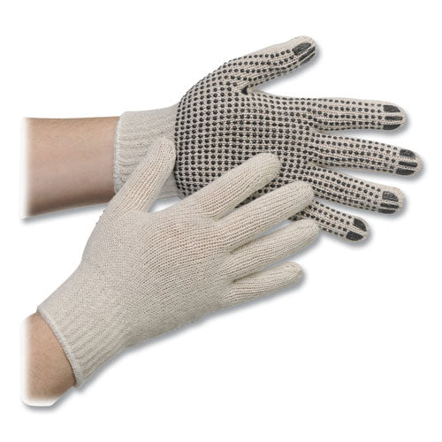 Pro PVC-Dotted String-Knit Gloves