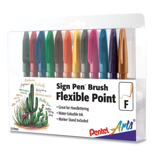 Sign Pen Brush Flexible Point Marker Pen
