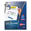 Secure Top Super Heavyweight Diamond Clear Sheet Protector