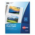 Photo Storage Pages for Four 4 x 6 Horizontal Photos