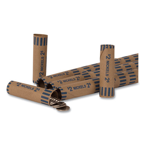 Preformed Tubular Coin Wrappers