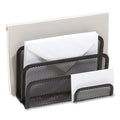 Wire Mesh Mail Sorter with Business Card Holder