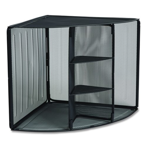 Wire Mesh Corner Organizer