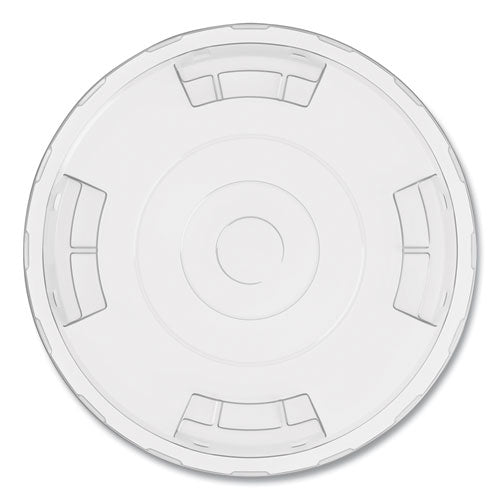 Compostable Straw Slot Plastic Cold Cup Lids