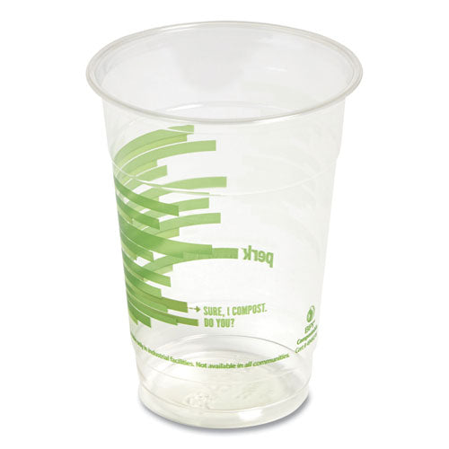 Eco-ID Compostable PLA Corn Plastic Cold Cups
