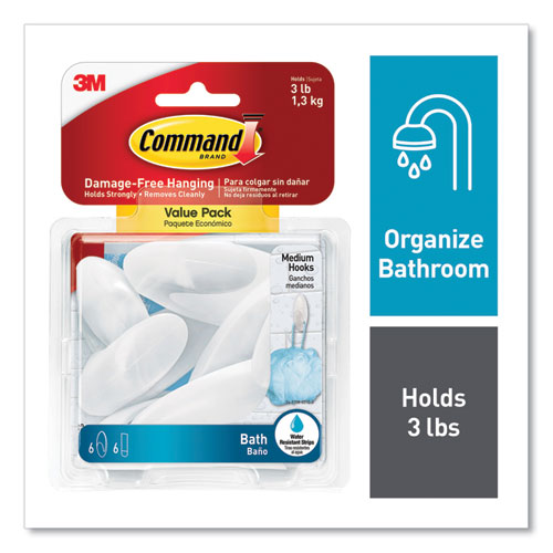 Medium Bath Hooks Value Pack