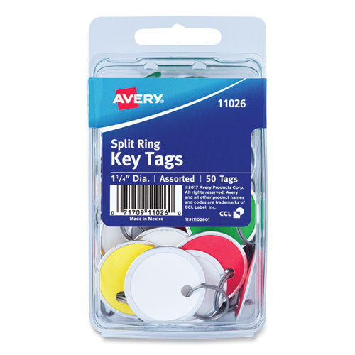 Key Tags with Split Ring