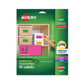 High-Vis Removable Laser/Inkjet ID Labels