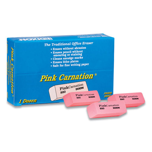 Pink Carnation Erasers