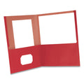Earthwise by Oxford 100% Recycled Paper Twin-Pocket Portfolio