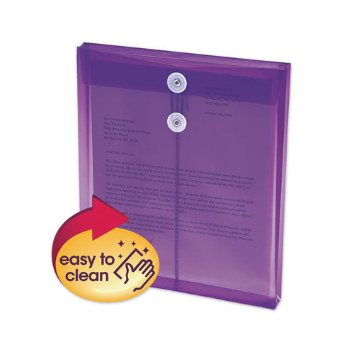 Poly String and Button Interoffice Envelopes