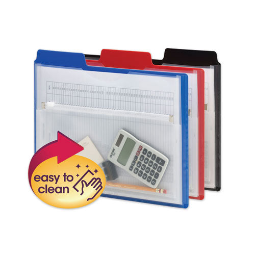 Poly Project Organizer with Zip Pouch