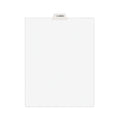 Avery-Style Preprinted Legal Bottom Tab Divider
