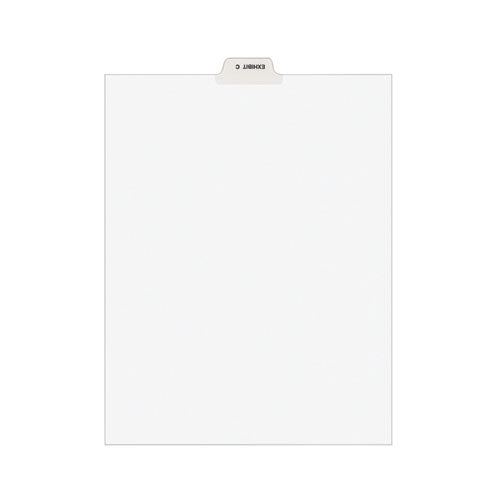 Avery-Style Preprinted Legal Bottom Tab Divider