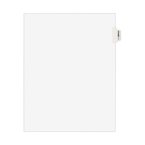 Avery-Style Preprinted Legal Side Tab Divider