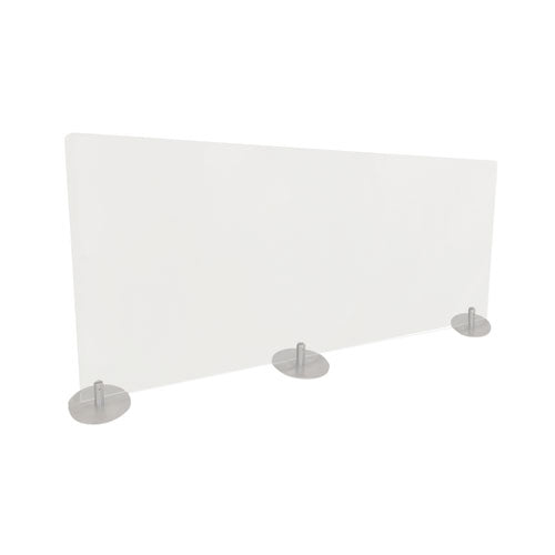 Desktop Free Standing Acrylic Protection Screen