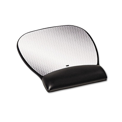 Antimicrobial Gel Large Mouse Pad with Wrist Rest