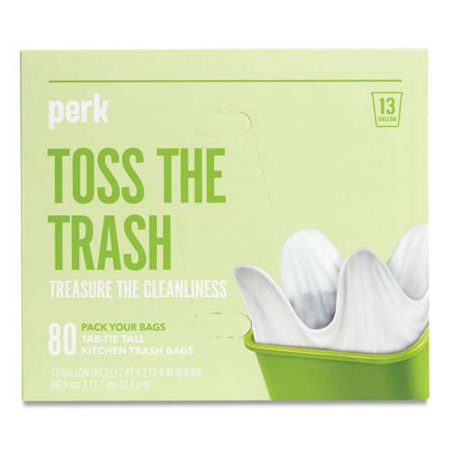 Tab-Tie Tall Kitchen Trash Bags