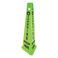 TriVu 3-Sided Curbside Pickup Here Sign