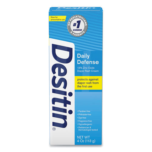 Daily Defense Baby Diaper Rash Cream with Zinc Oxide