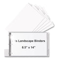 Landscape Orientation Index Dividers