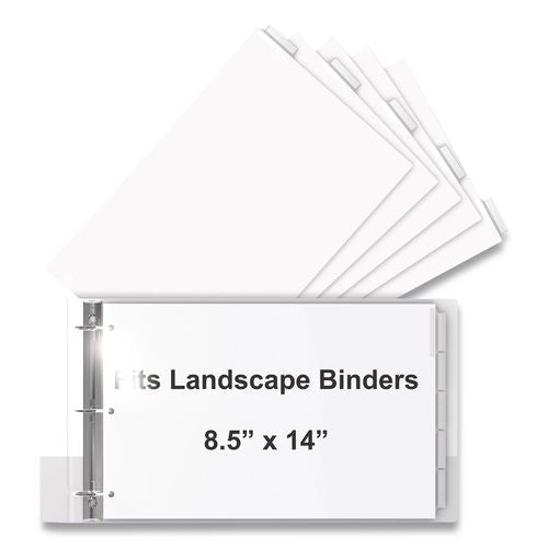Landscape Orientation Index Dividers