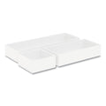 Three-Piece Plastic Drawer Organizer