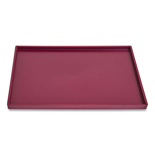 Slim Stackable Plastic Tray