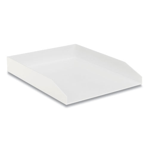 Front-Load Stackable Plastic Document Tray