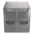 Plastic Cube Desktop Organizer