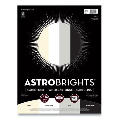 Color Cardstock - "Classic" Assortment