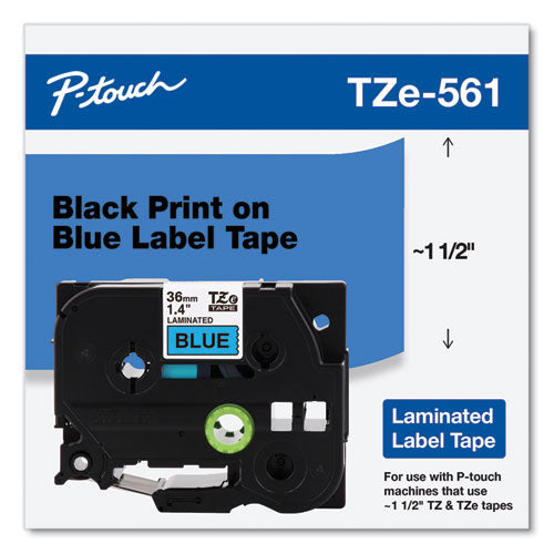TZe Standard Adhesive Laminated Labeling Tape