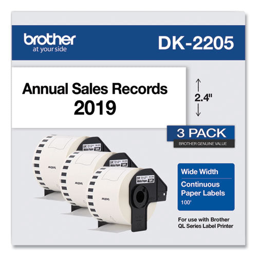 Continuous Paper Label Tape