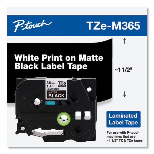 TZe Standard Adhesive Laminated Labeling Tape