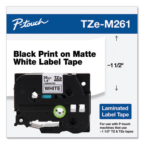 TZe Standard Adhesive Laminated Labeling Tape