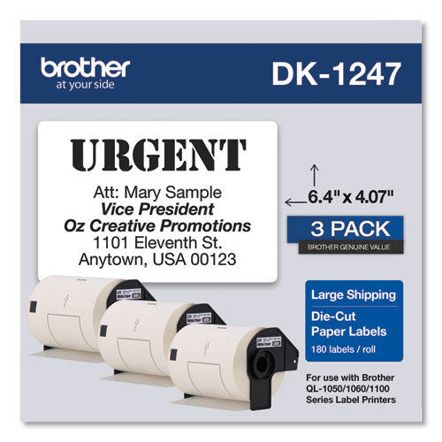 Die-Cut Shipping Labels