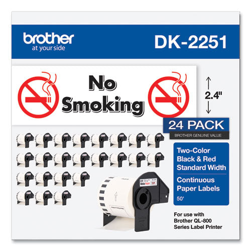 Continuous Paper Label Tape