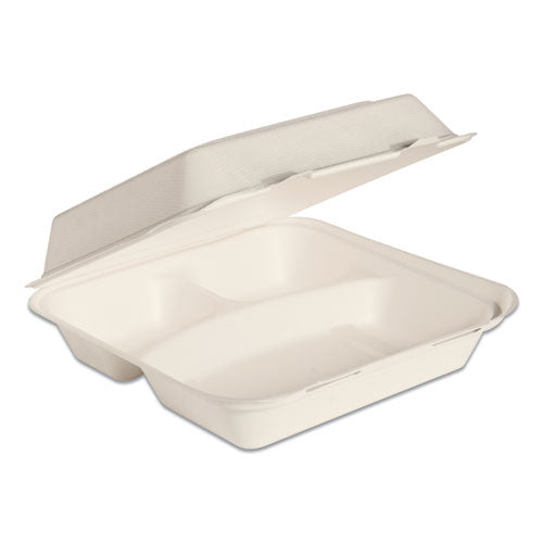 Bare Eco-Forward Bagasse Hinged Lid Containers